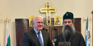 Галин Цоков и патриарх Даниил