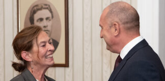 Ирене Планк и Румен Радев