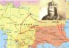 Карта по времето на цар Гаврил Радомир