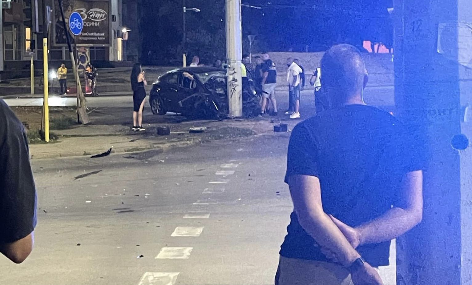 Млад мъж е загинал при зверска катастрофа в Русе тази