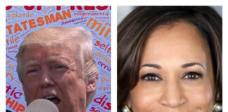 Доналд Тръмп и Камала Харис