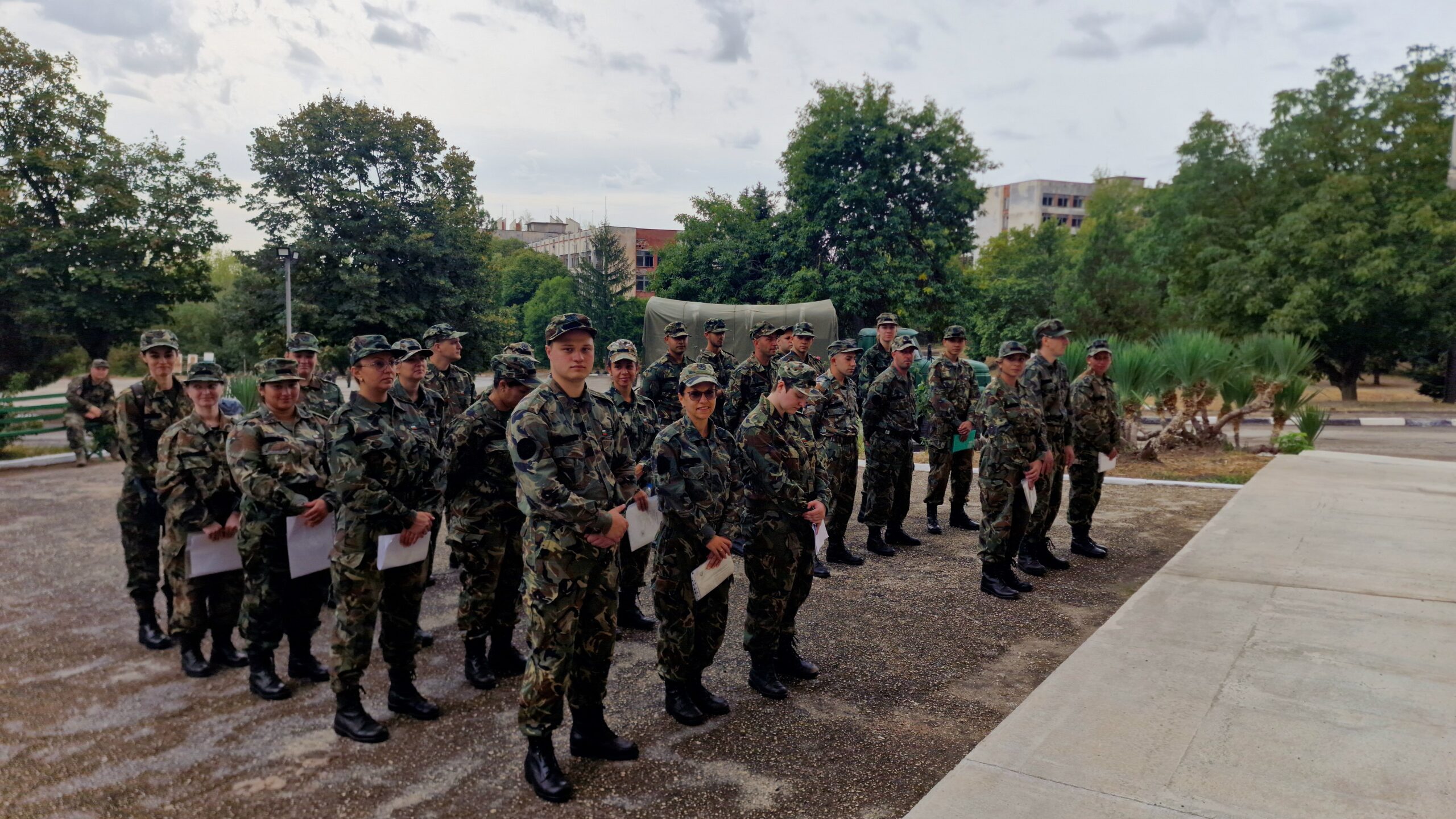 Обучение резервисти за изпълнение на срочна служба в доброволния резерв