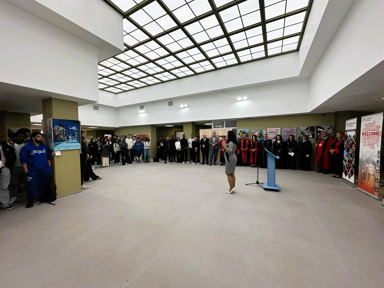 Със специална церемония за Добре дошли Тракийски университет посрещна официално