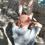 Инцидент с "паяк" в Бургас. Снимка: Искра.бг