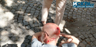 Инцидент с "паяк" в Бургас. Снимка: Искра.бг