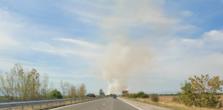 Пожар на АМ Тракия