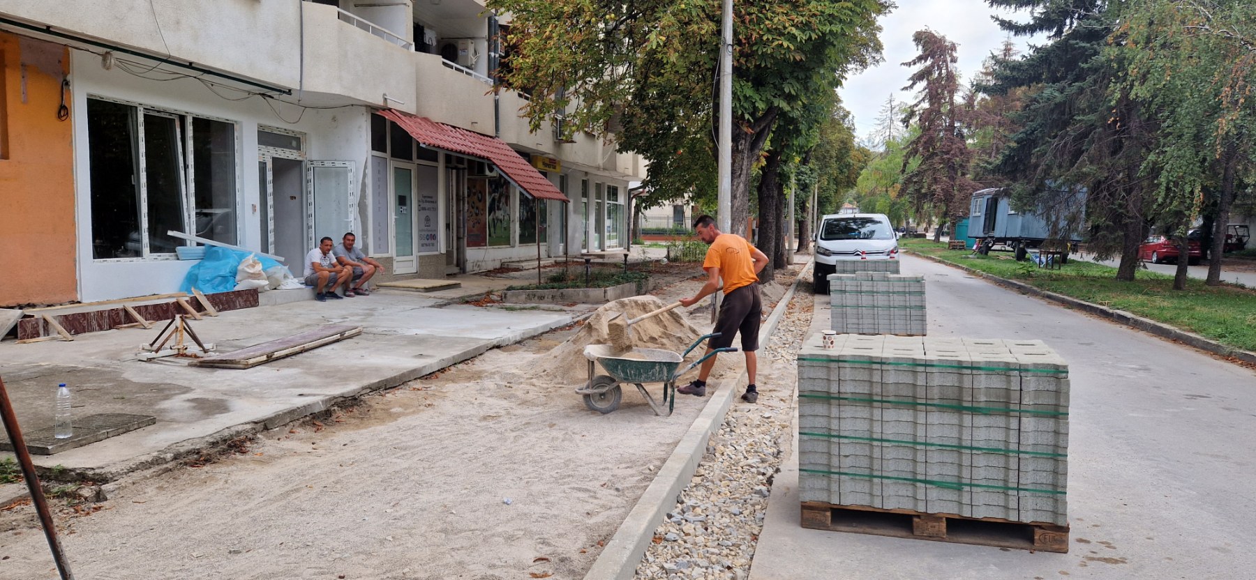 По строги контрол и изисквания при разкопаване на улични настилки тротоари