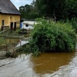 Скъсана язовирна стена във Вишнова