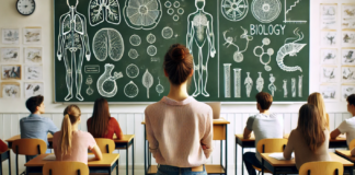 Учителка по биология, образование