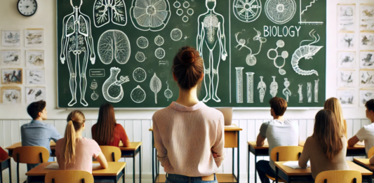 Учителка по биология, образование