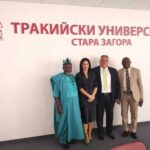 Проф. Добри Ярков и проф. Симеон Бамире