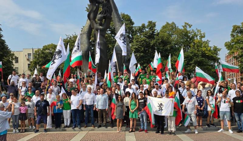 Лидерът на Възраждане посети днес град Пловдив за да отбележи