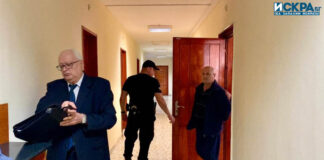 Адвокат Камен Кънев и Димо Минев