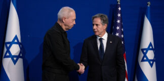 Антъни Блинкен и Йоав Галант