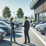 Автокъща с автомобили