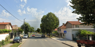 Главен път в село Маринка