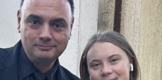 Хари Аничкин и Грета Тунберг