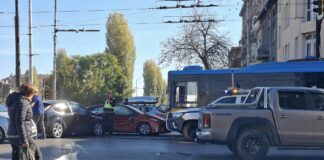 Катастрофа на кръстовището на булевардите "Христо Ботев" и "Сливница" в София