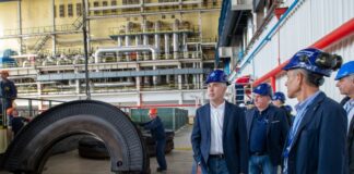 Владимир Малинов инспектира напредъка по плановия ремонт на 6-ти блок на АЕЦ „Козлодуй“