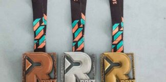 Медали за състезанието "Бриз" в Бургас