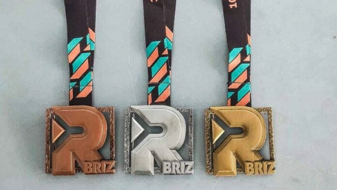 Медали за състезанието "Бриз" в Бургас