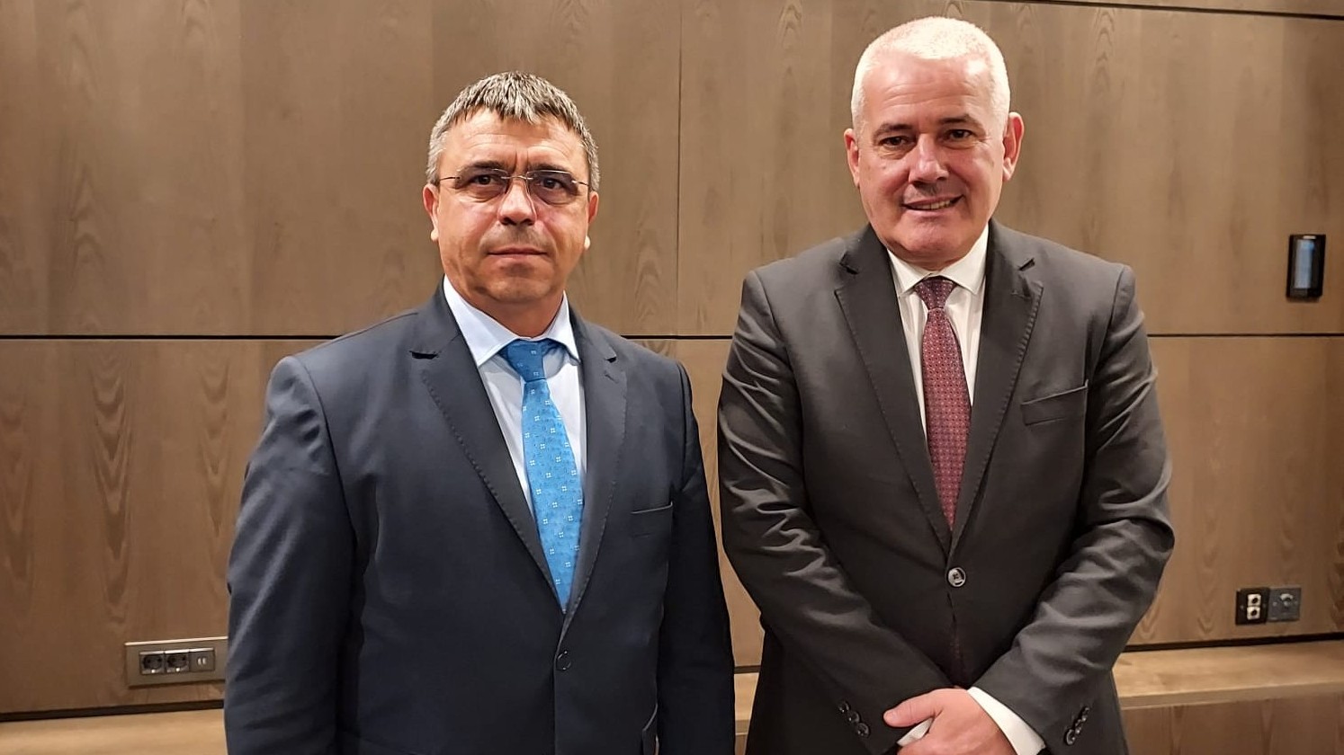 Министърът на вътрешните работи на България проведе двустранна среща с