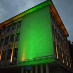 Осветяването в зелено