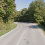 Път между село Орешак и село Черни осъм