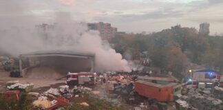 Пожар в Пловдив