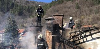 Пожар заради комини