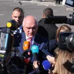 Премиерът Димитър Главчев пред журналисти