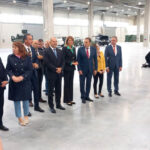 Радев при откриването на завода в Бургас