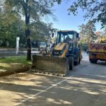 Ремонт на алеите в Парка на младежта в Русе