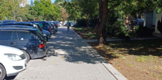 Ремонтирани тротоари в София