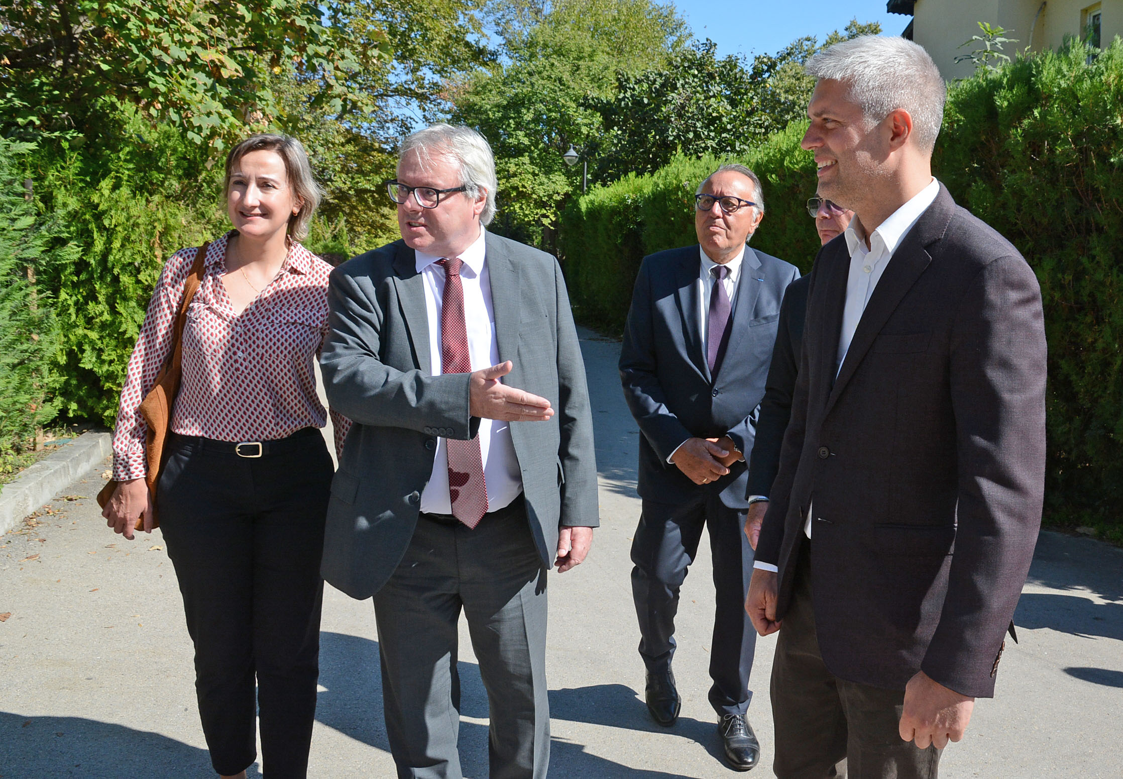 посрещна във Варна делегация с членове на Френско българската търговска и