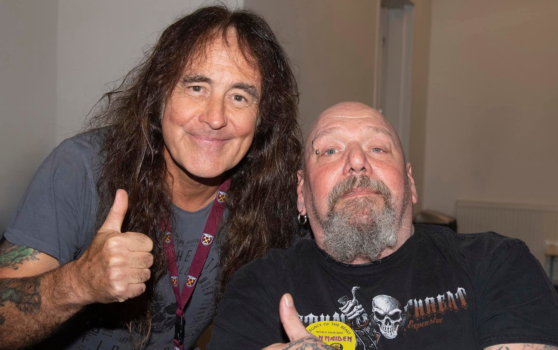 Бившият вокалист на Iron Maiden Пол Андрюс известен още като