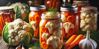 Туршия с карфиол и моркови