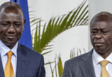 Ригати Гачагуа и Уилям Руто