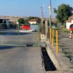 Заградена улица в Бургас