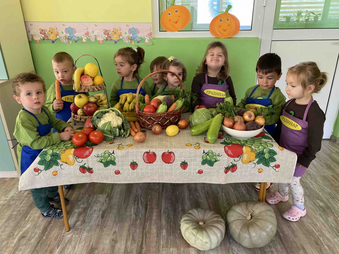 Tематичните дни посветени на здравословното хранене в детските градини в