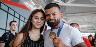 Божидар Андреев и жена му Любка