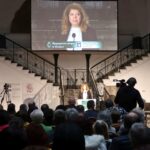 Илияна Йотова по време на форума за българското самосъзнание