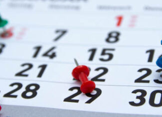 Календар, почивка