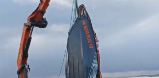 Лодката, с която е бил Андрей Ткаченко, приближен на Евгений Пригожин