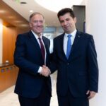 Майк Помпео и Кирил Петков