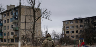 Снимката показва обстановката в Украйна