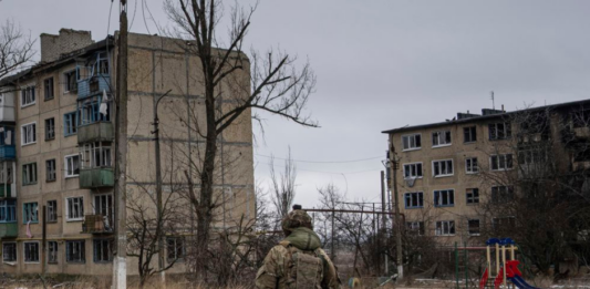 Снимката показва обстановката в Украйна