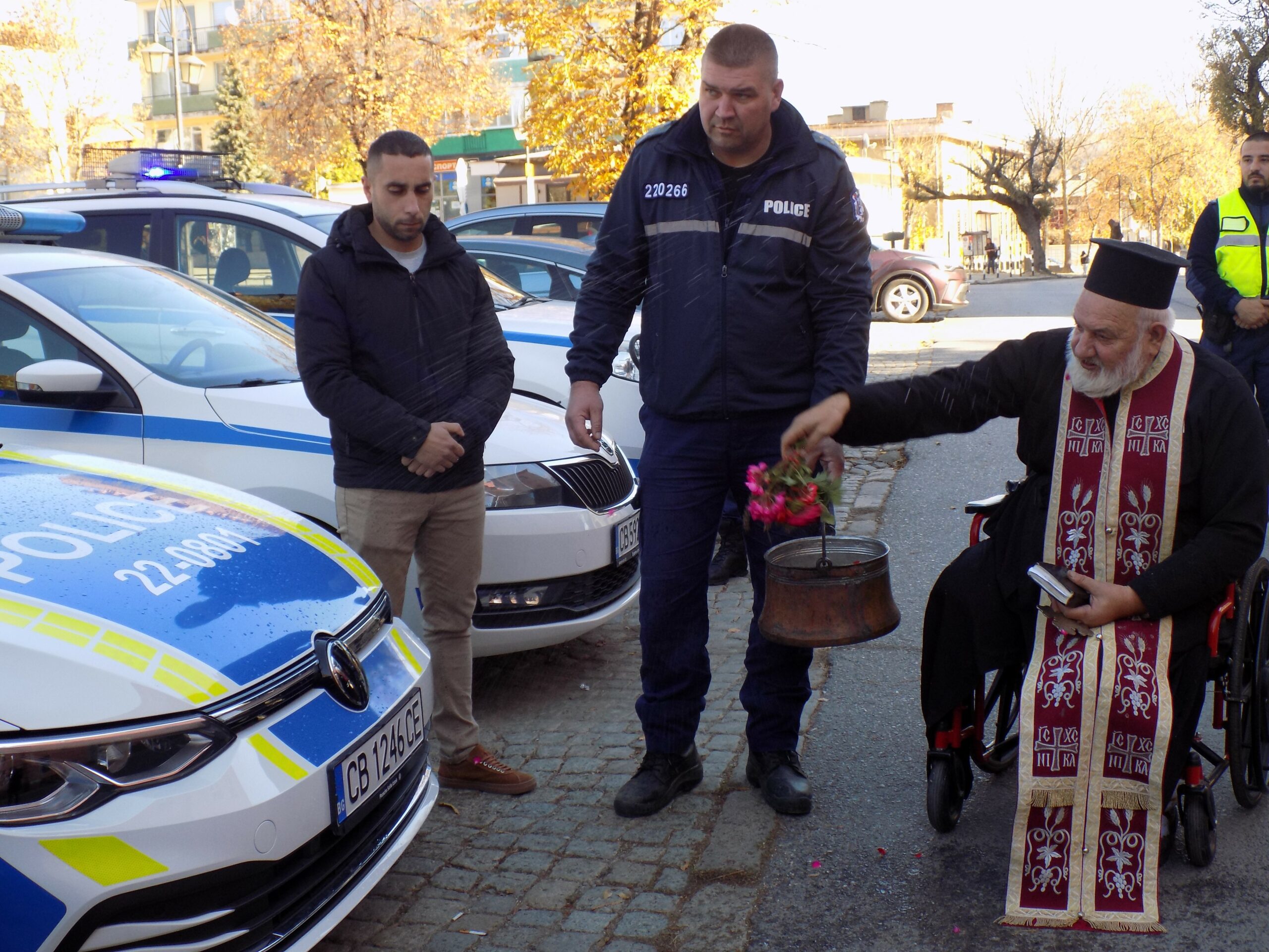 В навечерието на професионалния празник на българската полиция полицейските служители