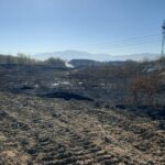 Въздухът след пожарът в Катуница