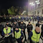 Протест пред Народния театър "Иван Вазов"